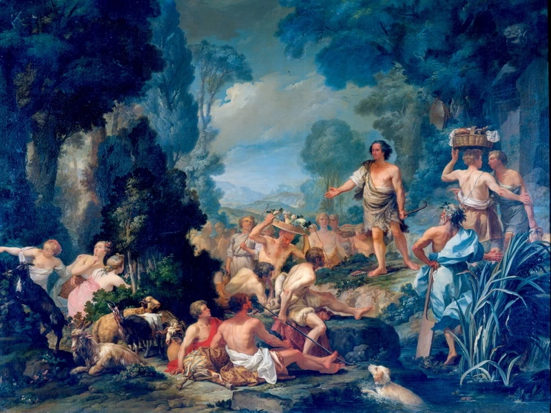 1735-Pietro Melchiorre Ferrari - Frugoni in Arcadia - Galleria Nazionale di Parma